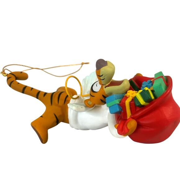 Disney Christmas Magic #207 Grolier 1980 'Tigger' Collectible Christmas Ornament - Picture 3 of 7